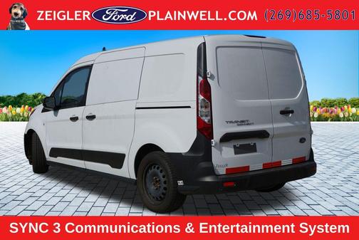 Frozen White 2021 Ford Transit Connect XL Cargo Van