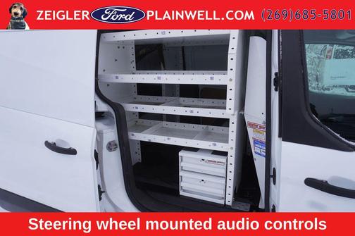 Frozen White 2021 Ford Transit Connect XL Cargo Van