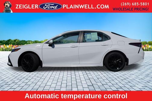 White 2024 Toyota Camry LE