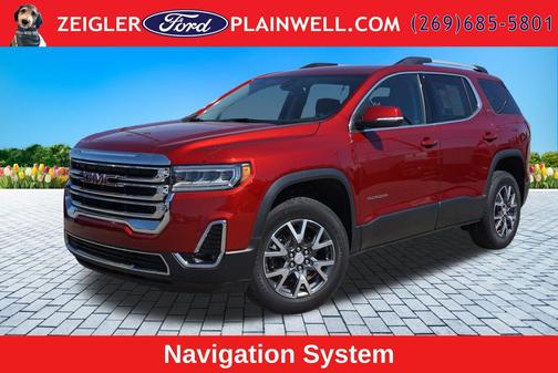 Volcanic Red Tintcoat 2023 GMC Acadia AWD SLT
