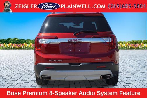 Volcanic Red Tintcoat 2023 GMC Acadia AWD SLT