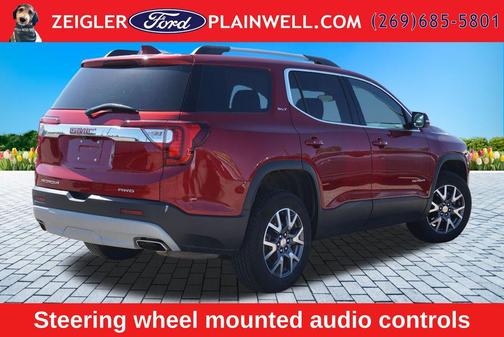 Volcanic Red Tintcoat 2023 GMC Acadia AWD SLT