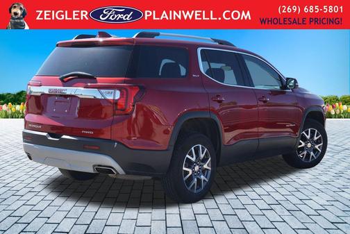 Volcanic Red Tintcoat 2023 GMC Acadia AWD SLT