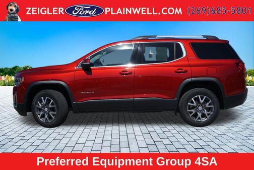Volcanic Red Tintcoat 2023 GMC Acadia AWD SLT