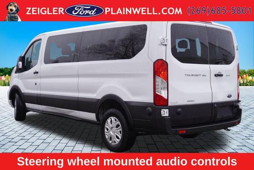 Oxford White 2024 Ford Transit-350 XLT