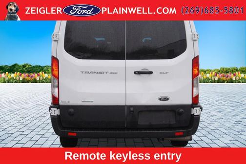 Oxford White 2024 Ford Transit-350 XLT