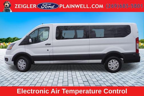 Oxford White 2024 Ford Transit-350 XLT
