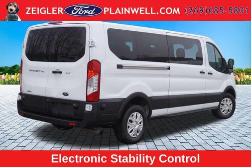 Oxford White 2024 Ford Transit-350 XLT