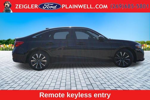 Aegean Blue Metallic 2022 Honda Civic EX