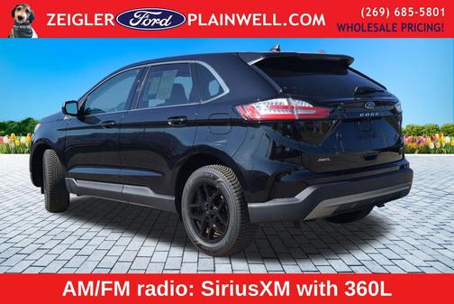 Agate Black Metallic 2023 Ford Edge SEL