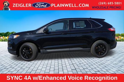 Agate Black Metallic 2023 Ford Edge SEL