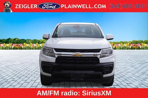 Summit White 2022 Chevrolet Colorado WT