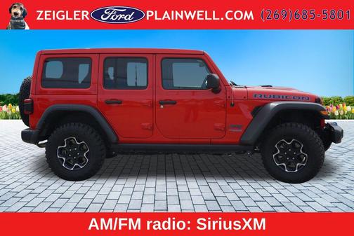 Firecracker Red Clearcoat 2022 Jeep Wrangler Unlimited 4xe Rubicon