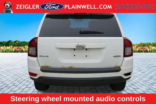 Bright White Clearcoat 2016 Jeep Compass Latitude