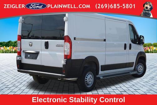 Bright White Clearcoat 2025 RAM ProMaster 2500 Tradesman