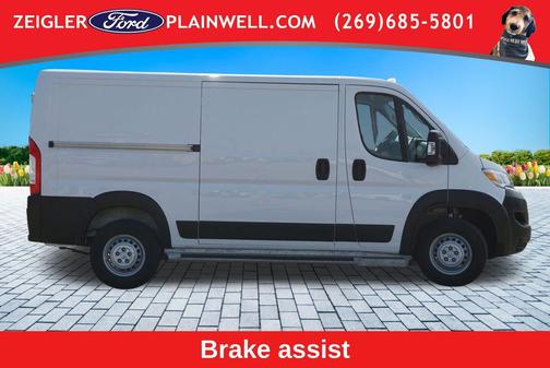 Bright White Clearcoat 2025 RAM ProMaster 2500 Tradesman