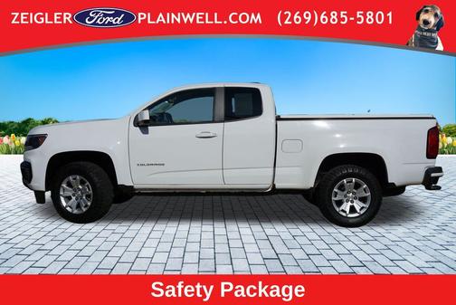 Summit White 2022 Chevrolet Colorado LT