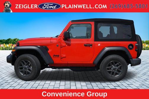 Firecracker Red Clearcoat 2024 Jeep Wrangler Sport S