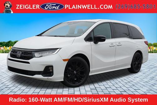 White 2025 Honda Odyssey Sport-L