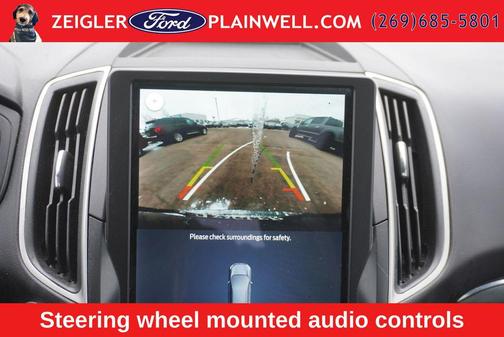 Blue Metallic 2024 Ford Edge ST Line