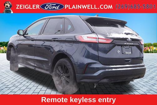 Blue Metallic 2024 Ford Edge ST Line