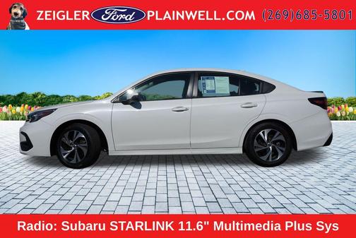 Crystal White Pearl 2023 Subaru Legacy Premium
