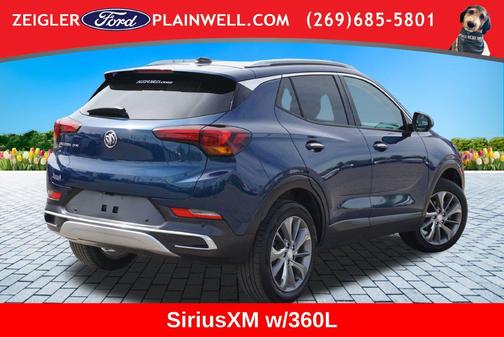 Deep Azure Metallic 2021 Buick Encore GX Essence