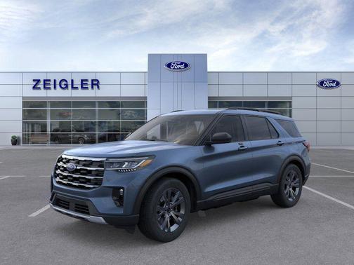 Vapor Blue Metallic 2026 Ford Explorer Active