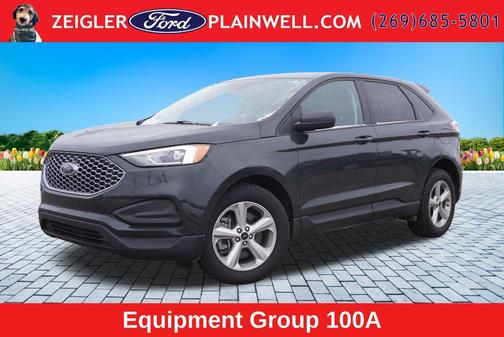 Forged Green Metallic 2023 Ford Edge SE