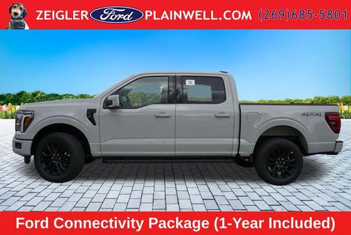 Gray 2026 Ford F-150 Lariat