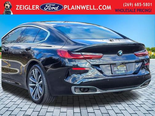 Black Sapphire Metallic 2021 BMW 840 Gran Coupe i xDrive