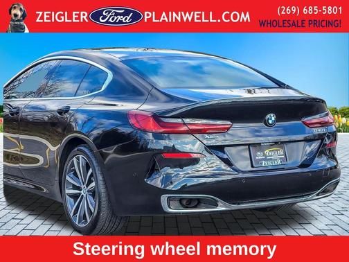 Black Sapphire Metallic 2021 BMW 840 Gran Coupe i xDrive