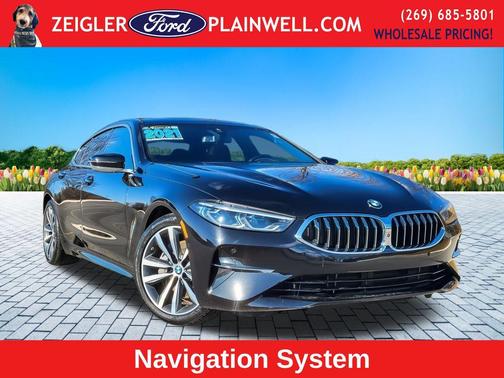 Black Sapphire Metallic 2021 BMW 840 Gran Coupe i xDrive