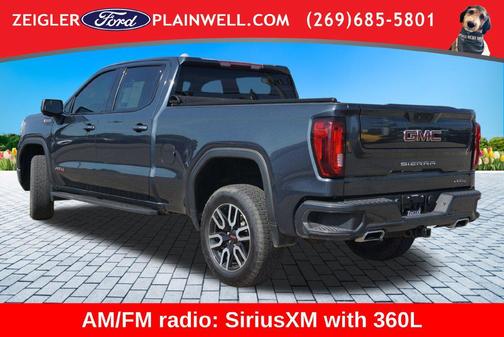 Gray 2022 GMC Sierra 1500 AT4