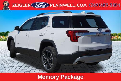 Summit White 2023 GMC Acadia AWD SLT