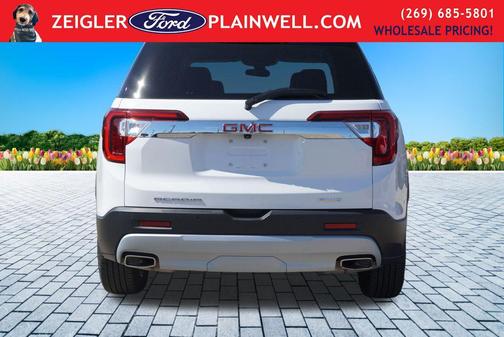 Summit White 2023 GMC Acadia AWD SLT