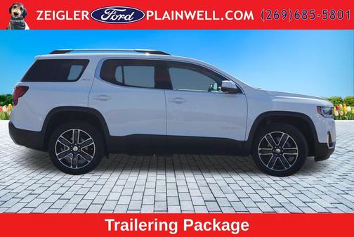 Summit White 2023 GMC Acadia AWD SLT