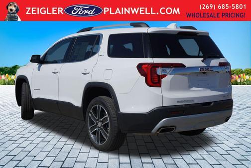 Summit White 2023 GMC Acadia AWD SLT