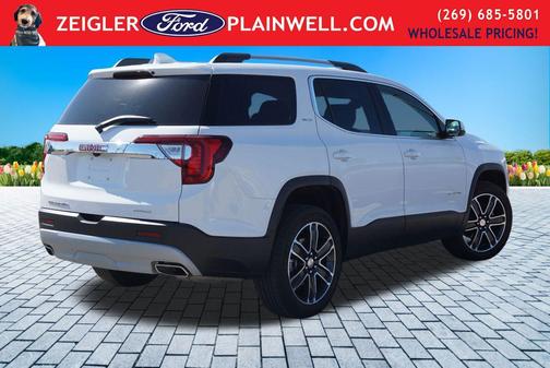 Summit White 2023 GMC Acadia AWD SLT