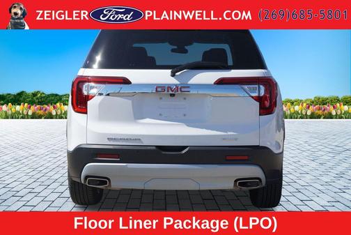 Summit White 2023 GMC Acadia AWD SLT