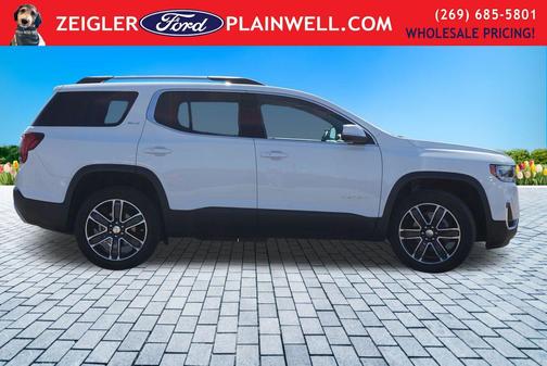 Summit White 2023 GMC Acadia AWD SLT
