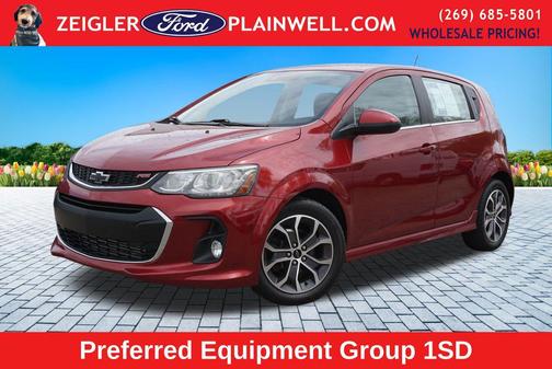 Cajun Red Tintcoat 2020 Chevrolet Sonic FWD Hatchback LT 5-Door