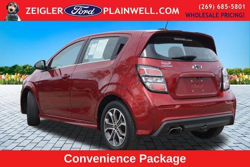 Cajun Red Tintcoat 2020 Chevrolet Sonic FWD Hatchback LT 5-Door