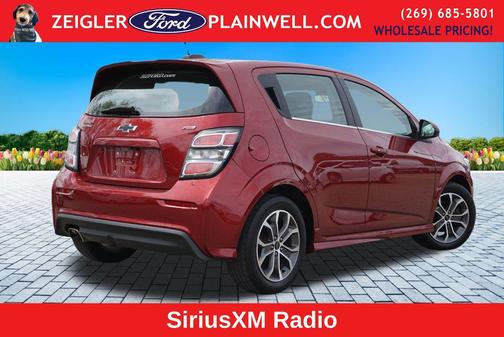 Cajun Red Tintcoat 2020 Chevrolet Sonic FWD Hatchback LT 5-Door