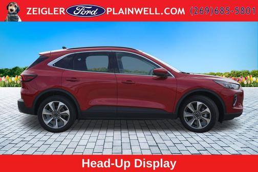 Red Metallic 2023 Ford Escape Platinum