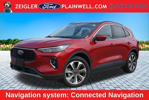 Red Metallic 2023 Ford Escape Platinum