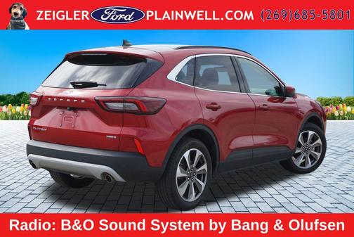 Red Metallic 2023 Ford Escape Platinum