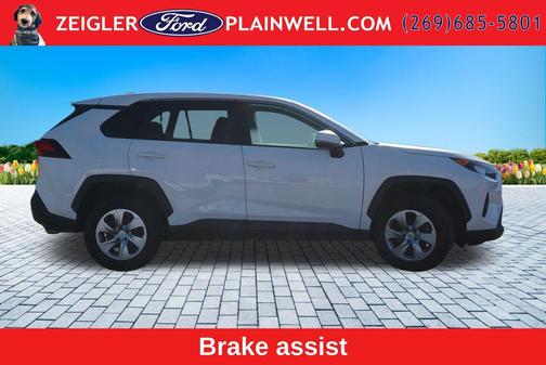 White 2022 Toyota RAV4 LE