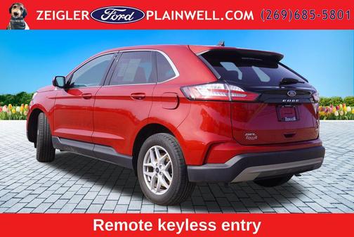 Red Metallic 2024 Ford Edge SEL