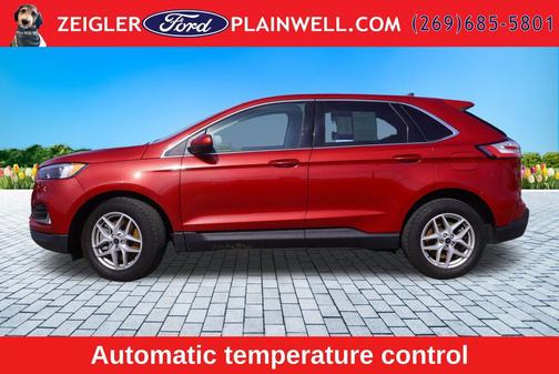 Red Metallic 2024 Ford Edge SEL